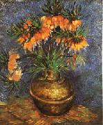 Vincent Van Gogh Imperial Crown Fritillaria in a Copper Vase Norge oil painting reproduction